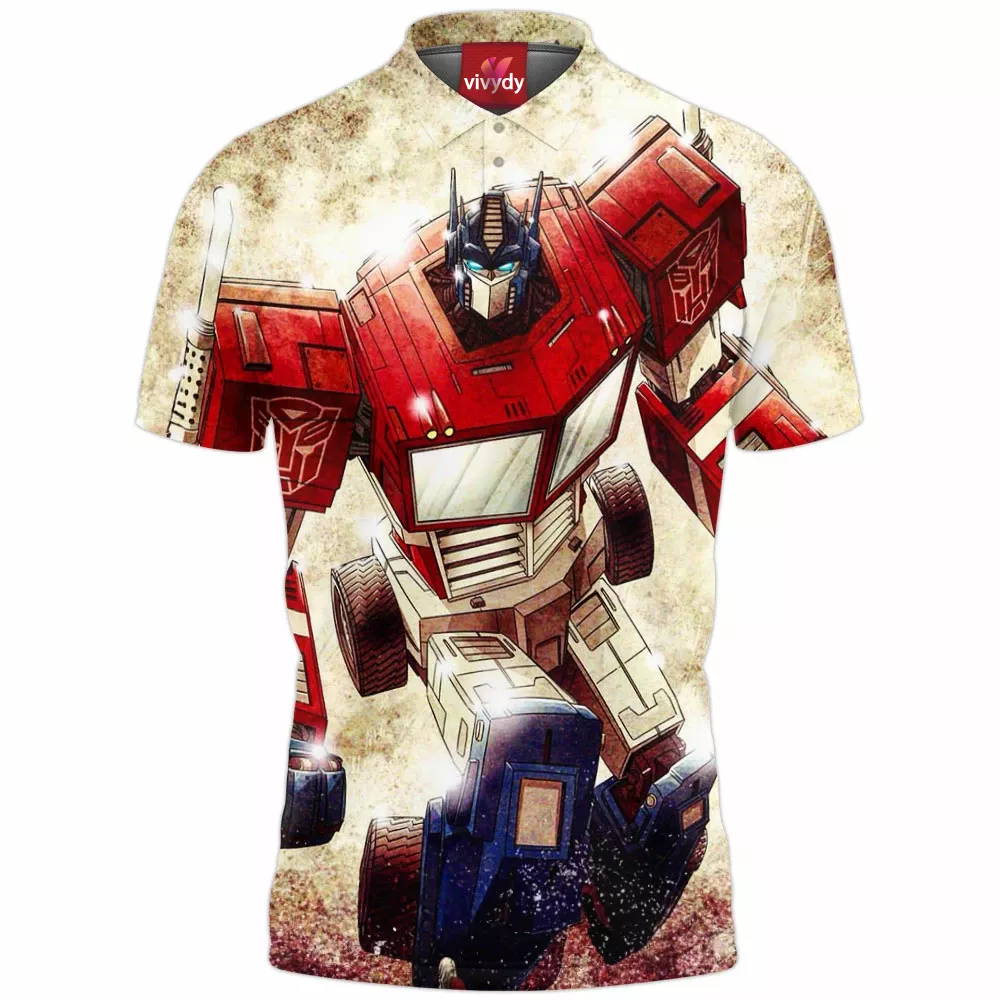 Optimus Prime Polo Shirt