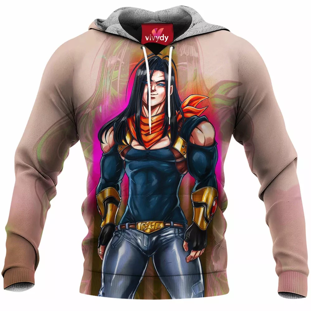 Super Android 17 Hoodie