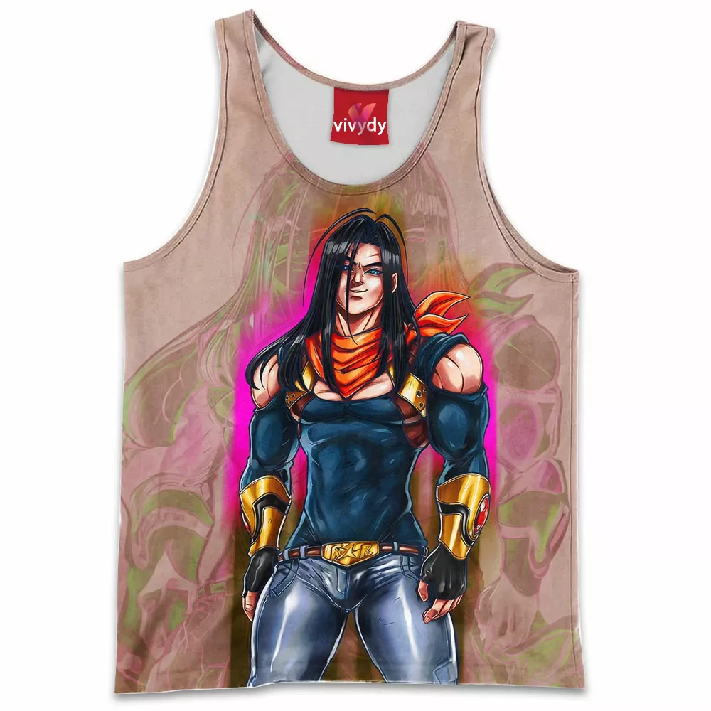 Super Android 17 Tank Top