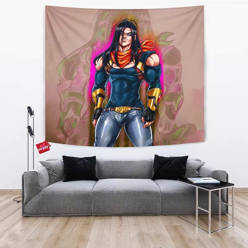 Super Android 17 Tapestry