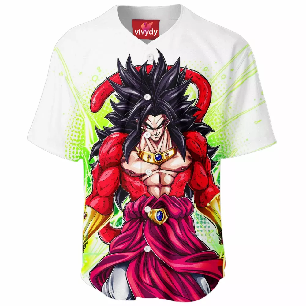 Super Saiyan Broly Baseball Jersey