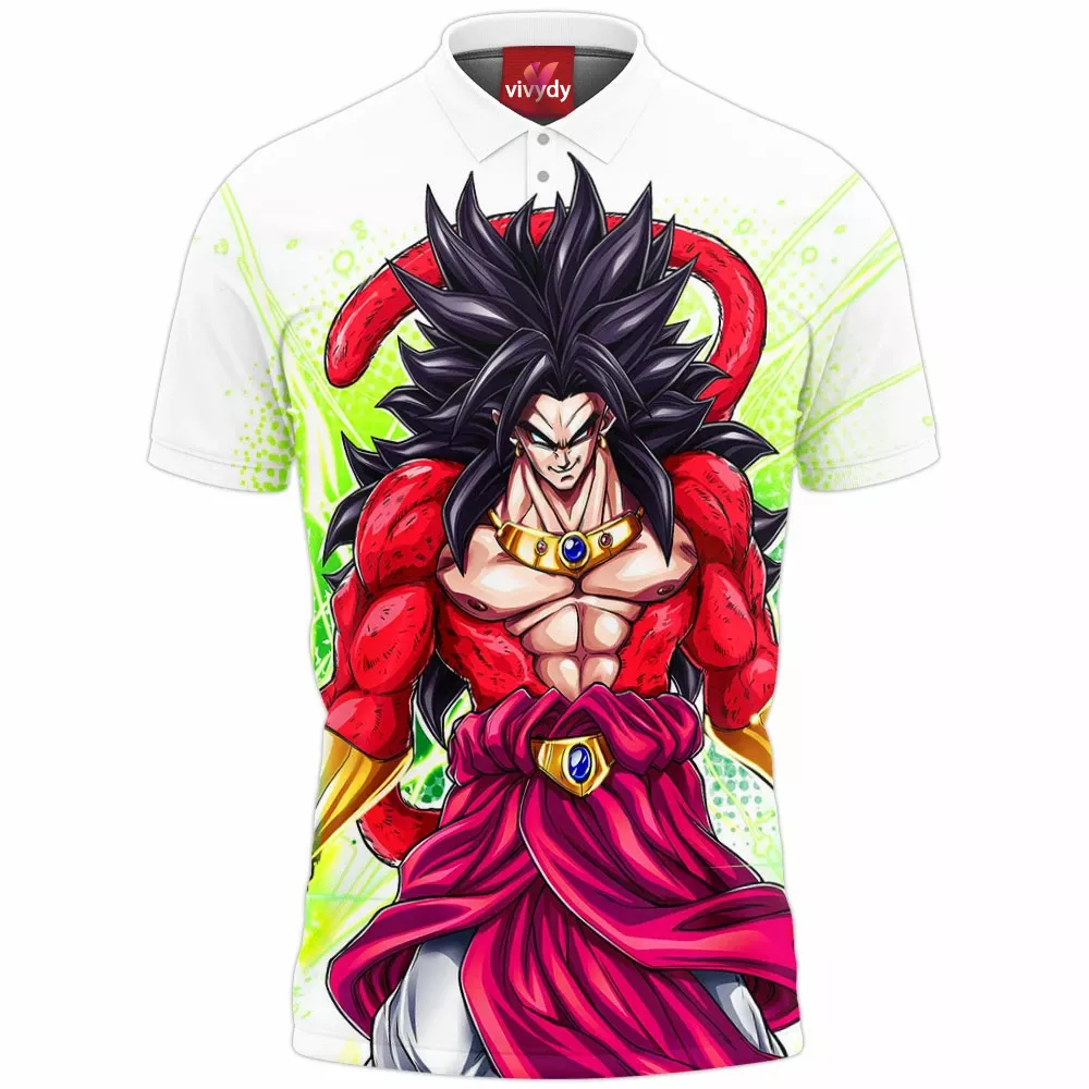 Super Saiyan Broly Polo Shirt