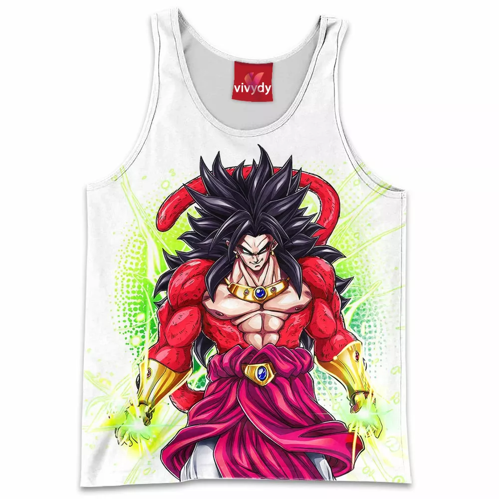 Super Saiyan Broly Tank Top