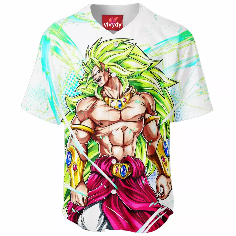 Super Saiyan Broly Baseball Jersey