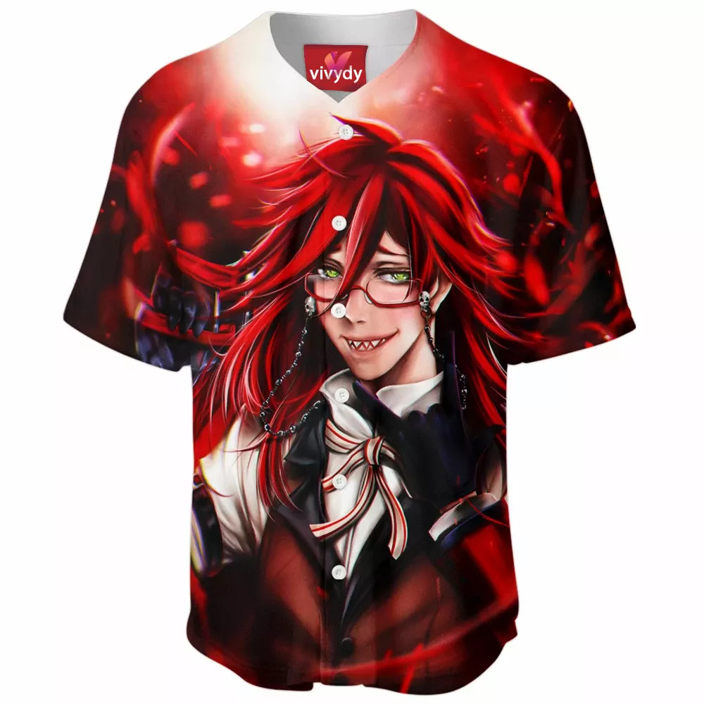 Grell Sutcliff Baseball Jersey