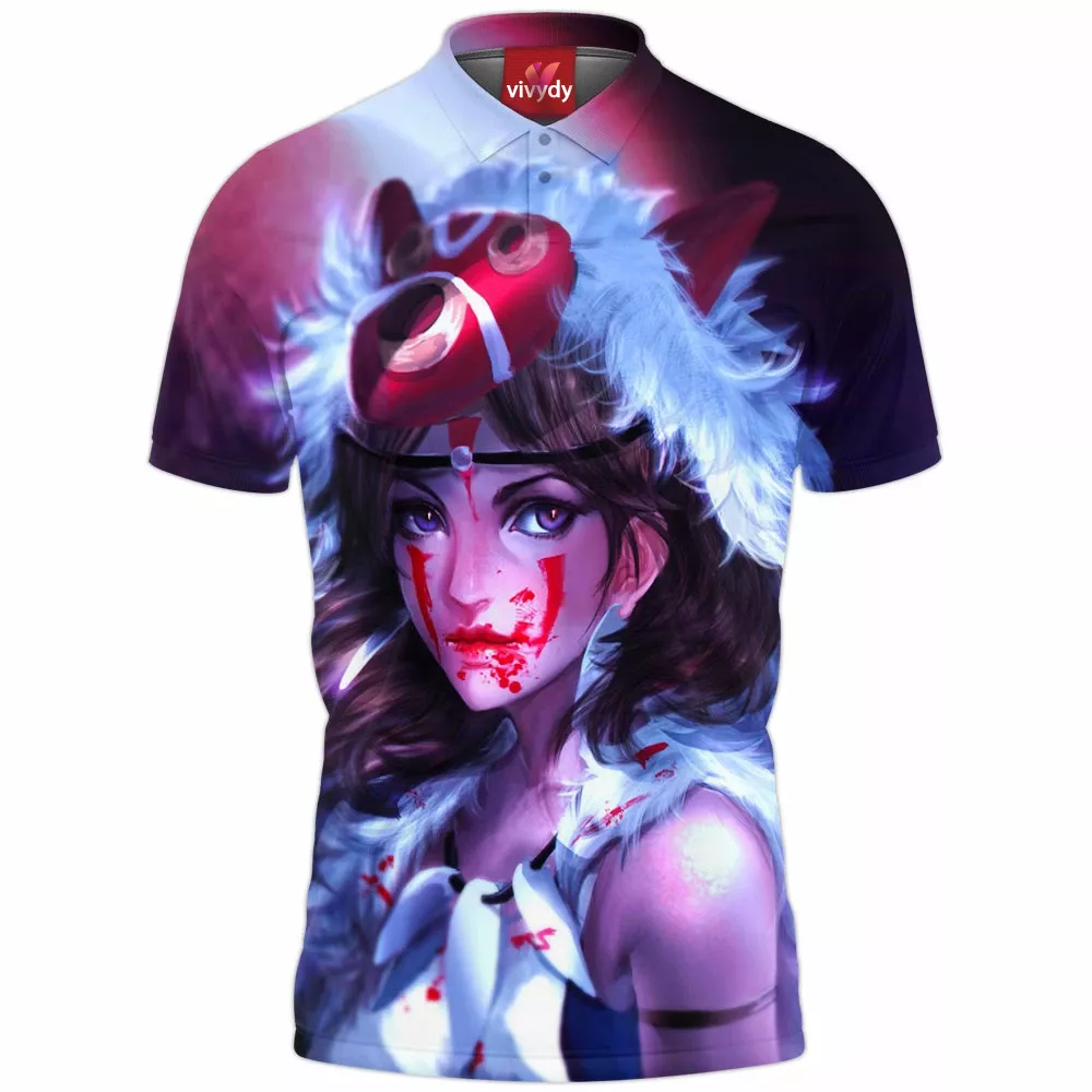 Mononoke Hime Polo Shirt