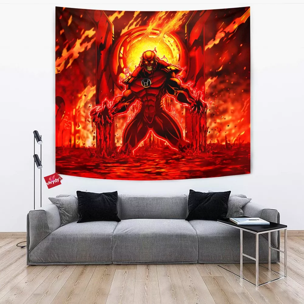 Red Lantern Tapestry