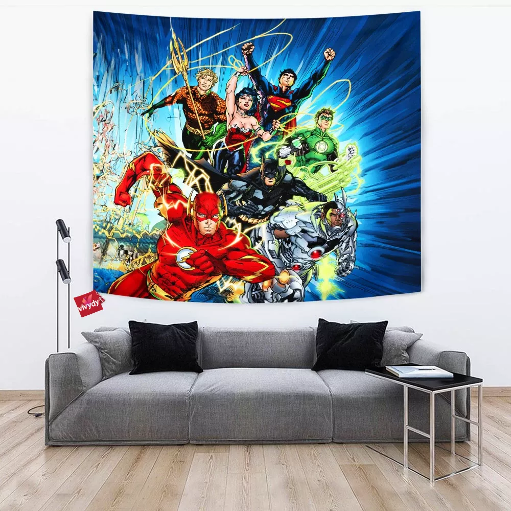 Justice League Tapestry