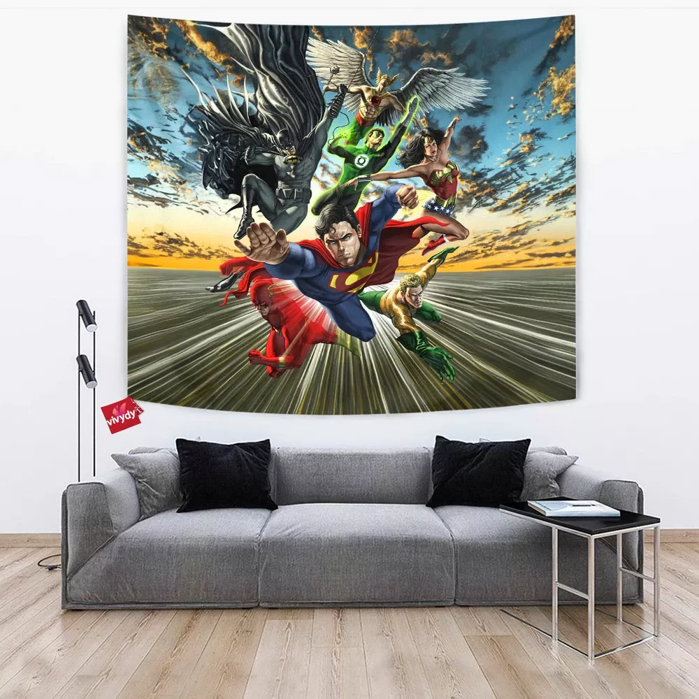 Justice League Tapestry