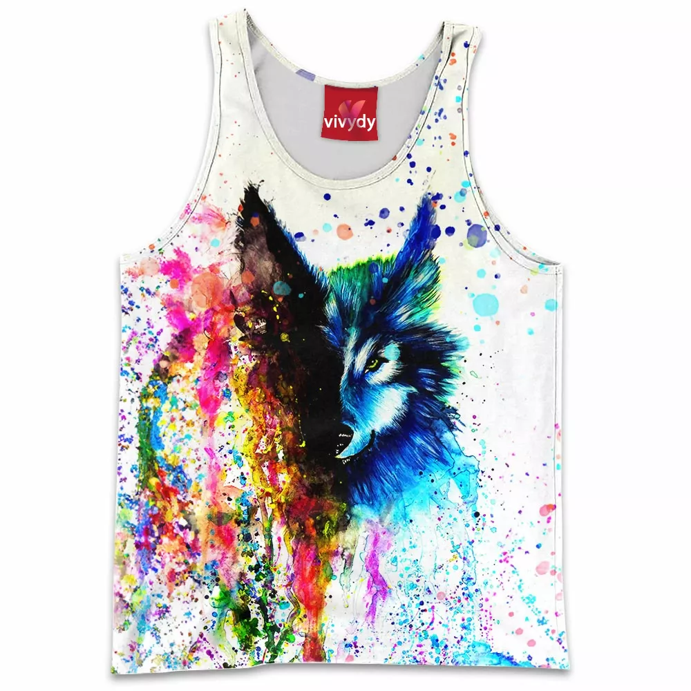 Space Wolf Tank Top