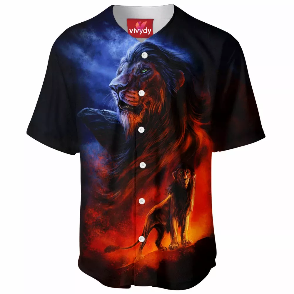 Scar Lion King Baseball Jersey