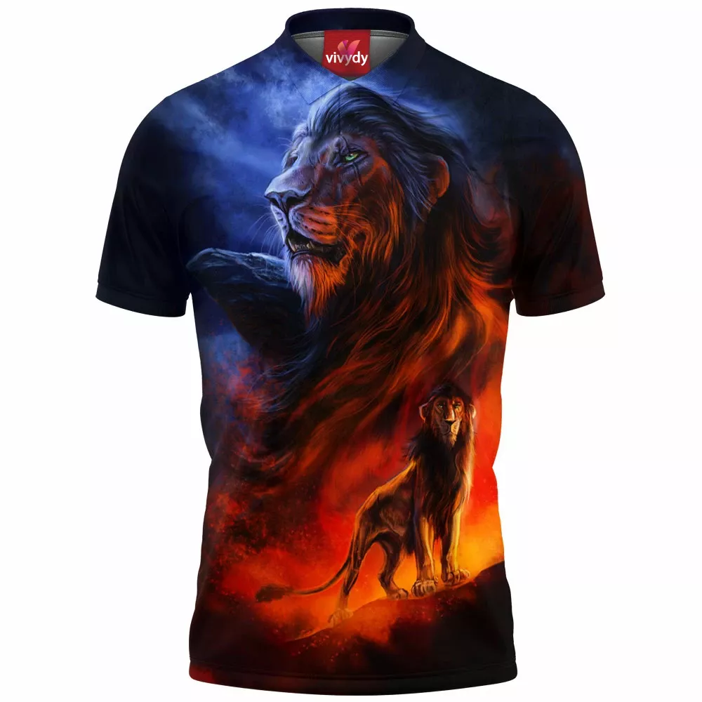 Scar Lion King Polo Shirt