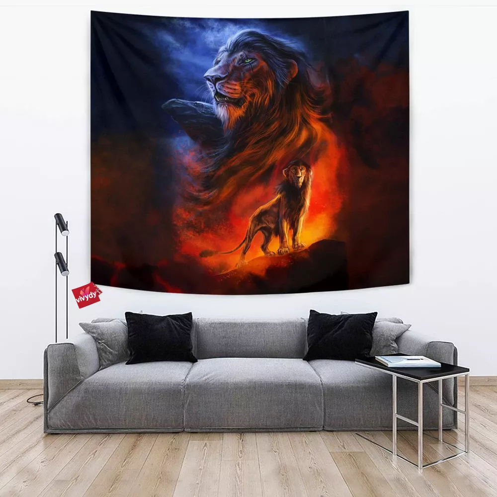 Scar Lion King Tapestry