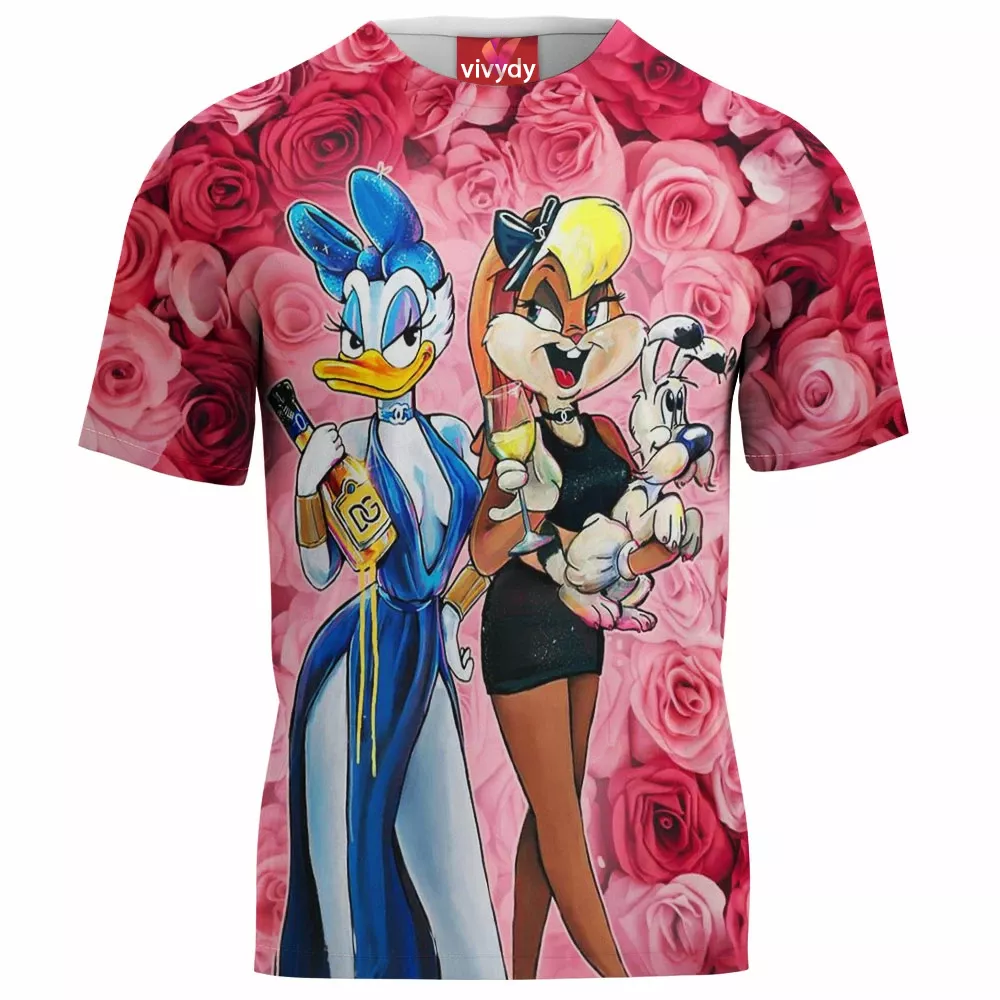 Daisy Duck Lola Bunny T-Shirt