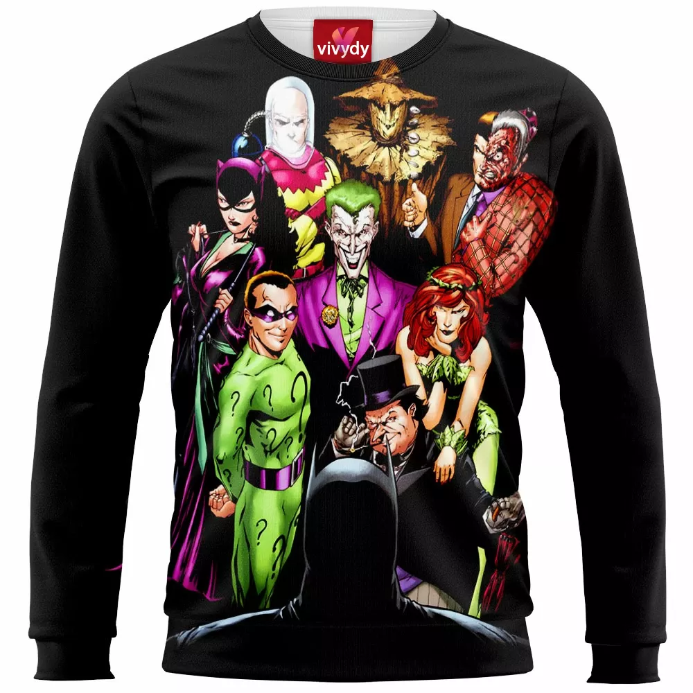 Batman Villains Sweatshirt