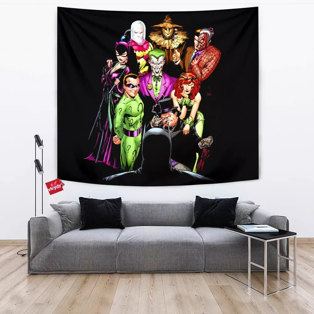 Batman Villains Tapestry