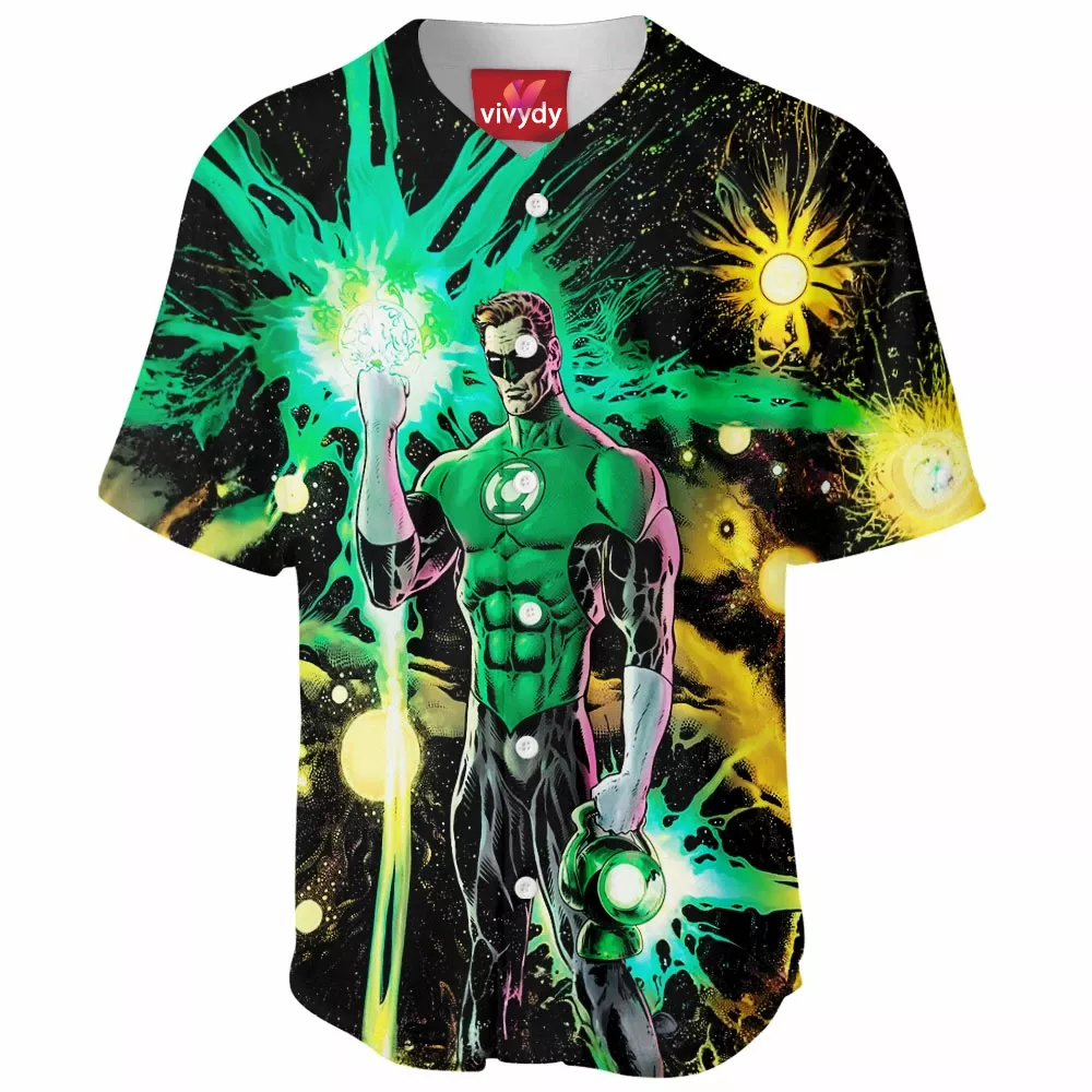 Green Lantern Baseball Jersey