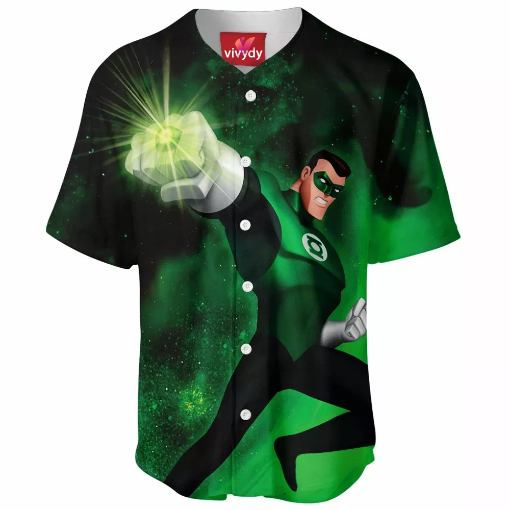 Green Lantern Baseball Jersey