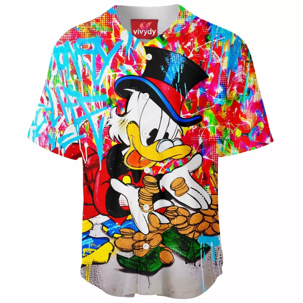 Scrooge McDuck Baseball Jersey