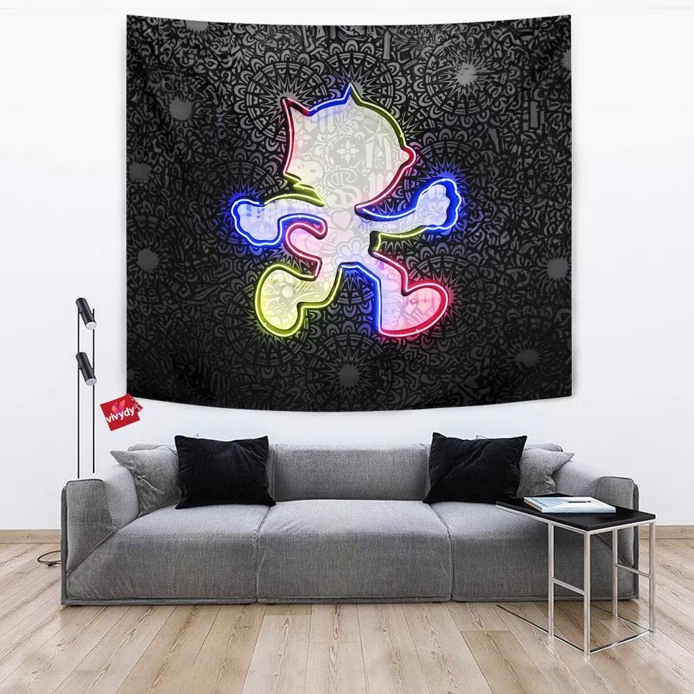 Felix The Cat,Meow Tapestry