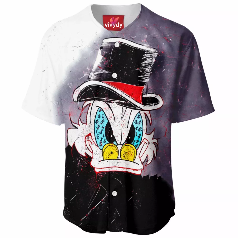 McDuck Scrooge Baseball Jersey