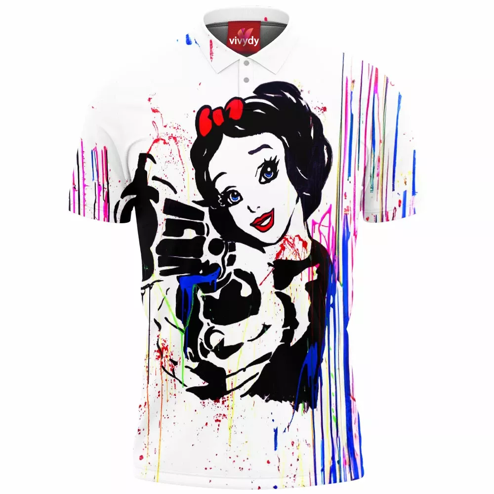 Snow White Polo Shirt