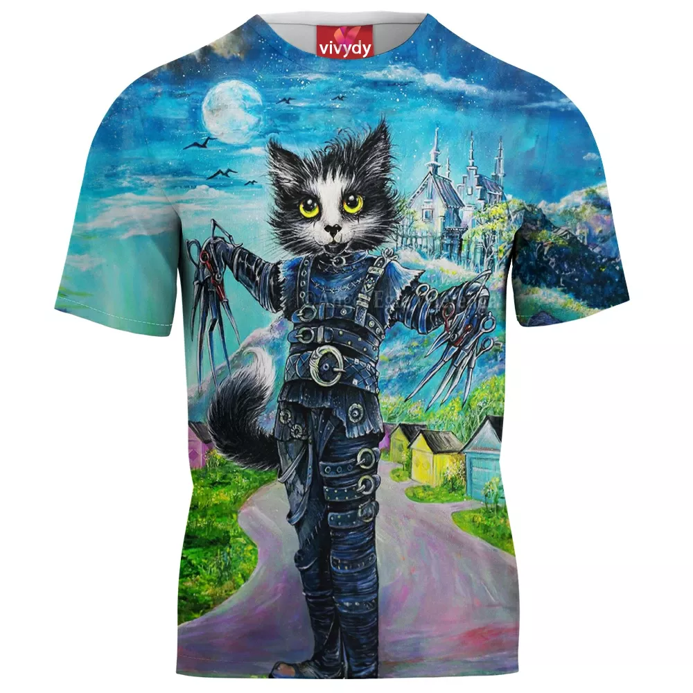 Edward Scissorhs Cat T-Shirt