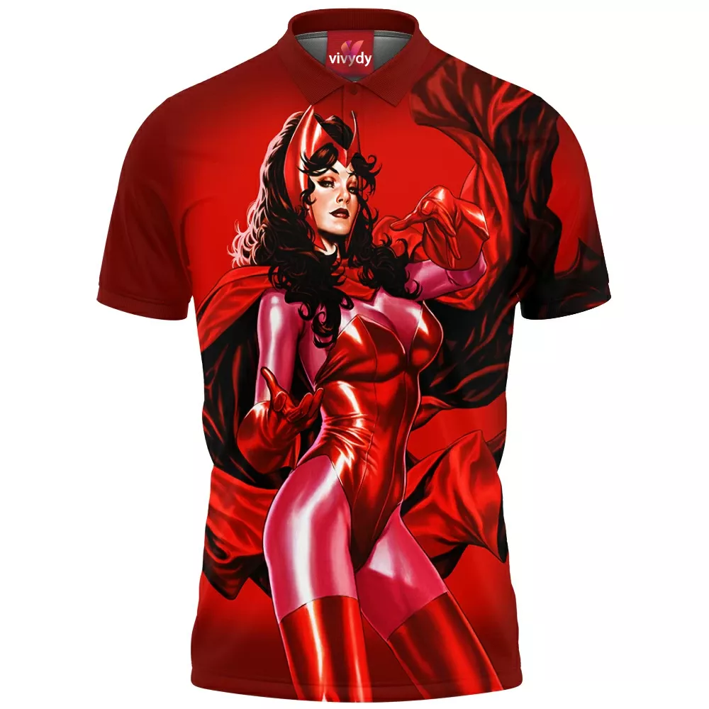 Scarlet Witch Polo Shirt