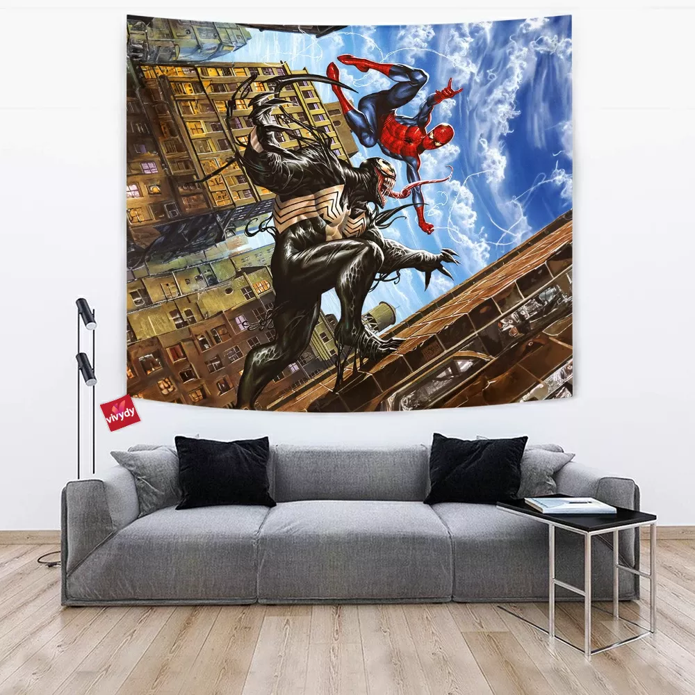 Venom Spider-man Tapestry