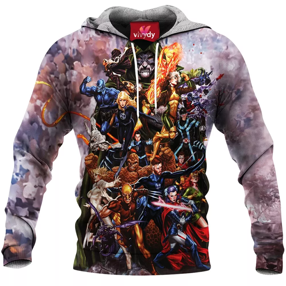 X-men Fantastic Four Hoodie