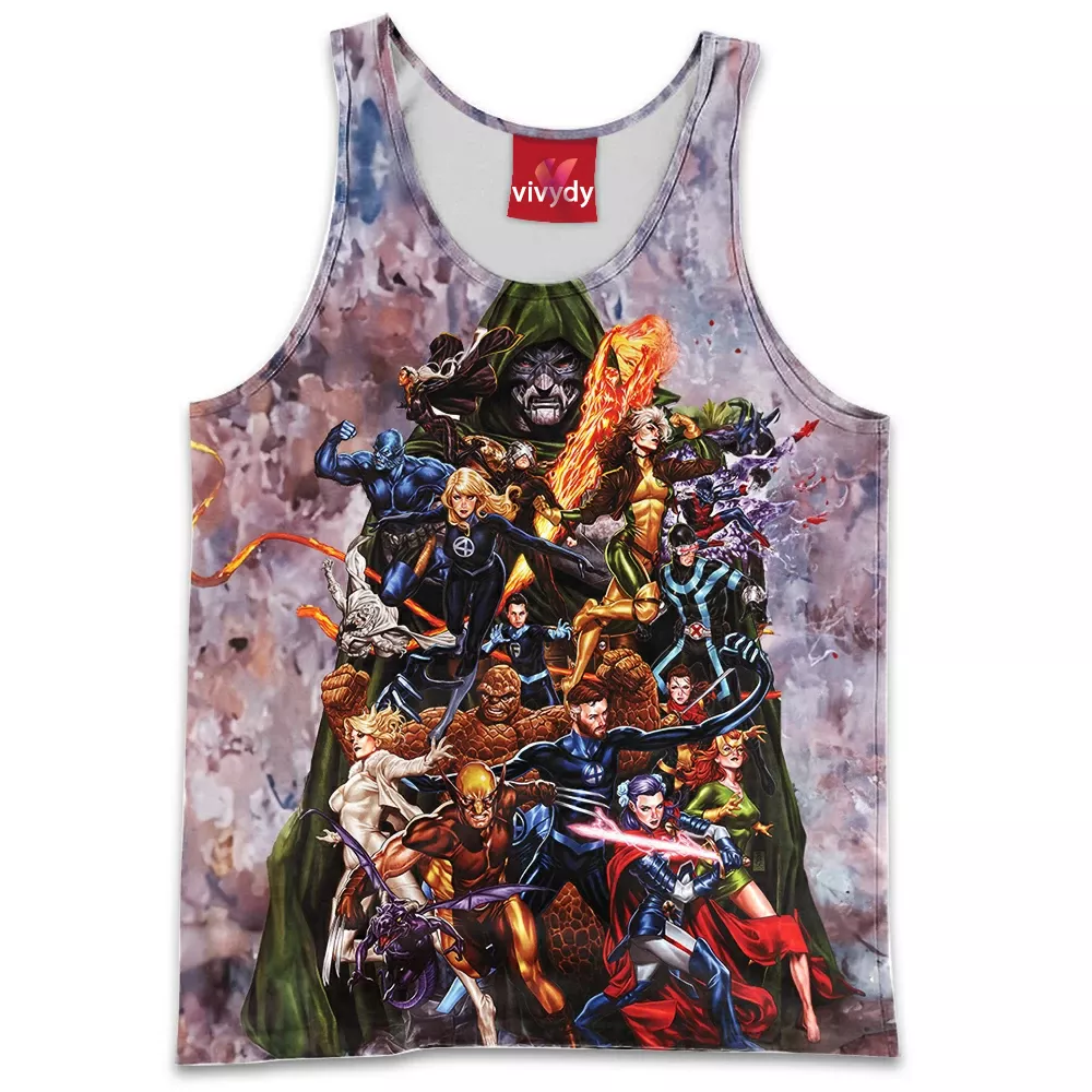 X-men Fantastic Four Tank Top