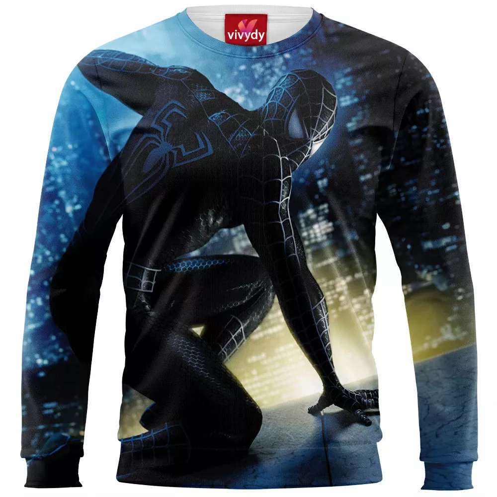 Black Spider-man Sweatshirt