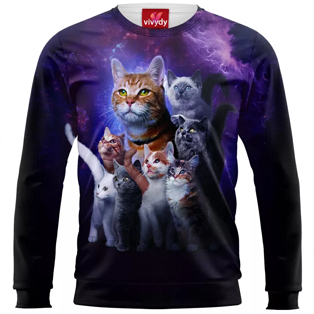 Cats Comic Sweatshirt