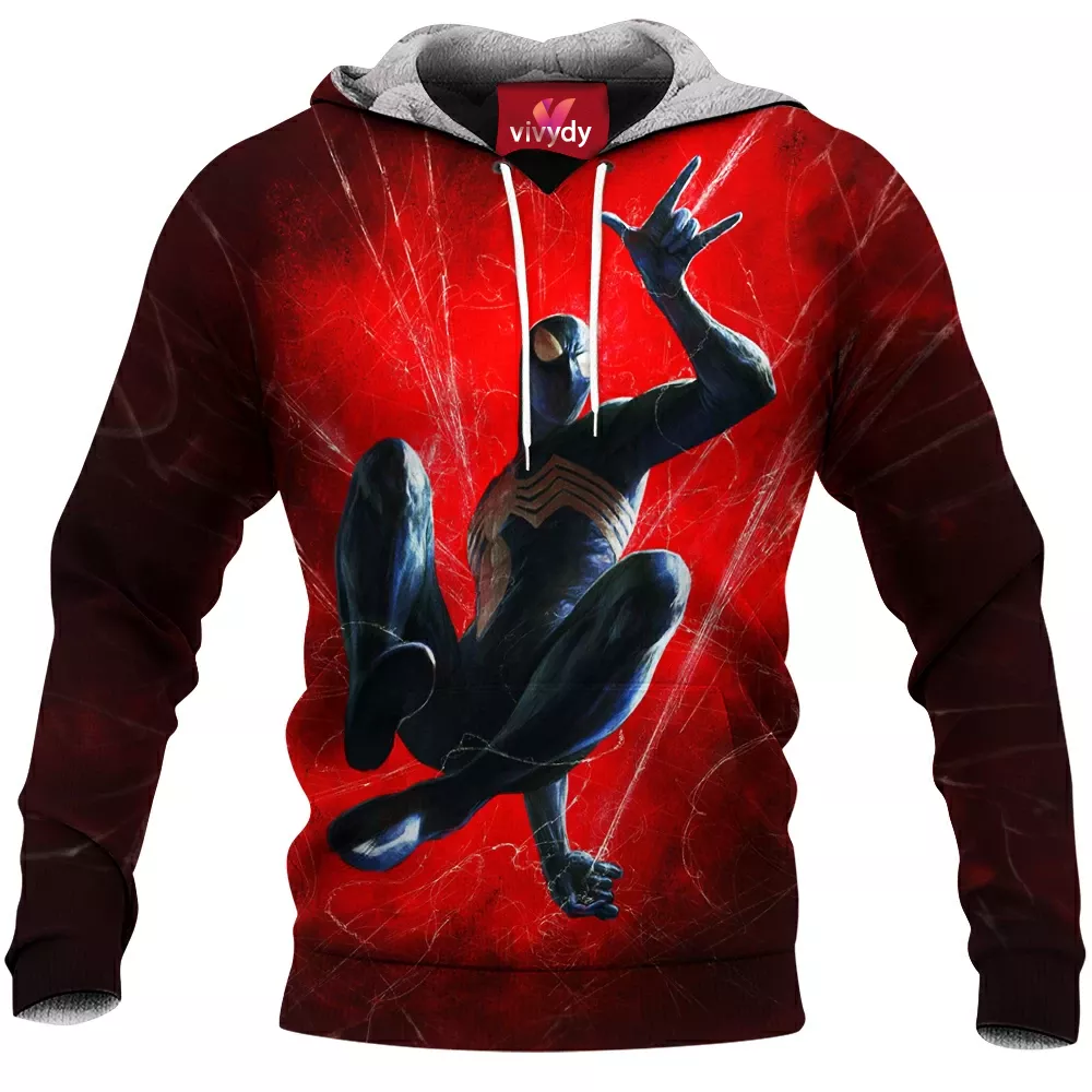 Black Spider-man Hoodie