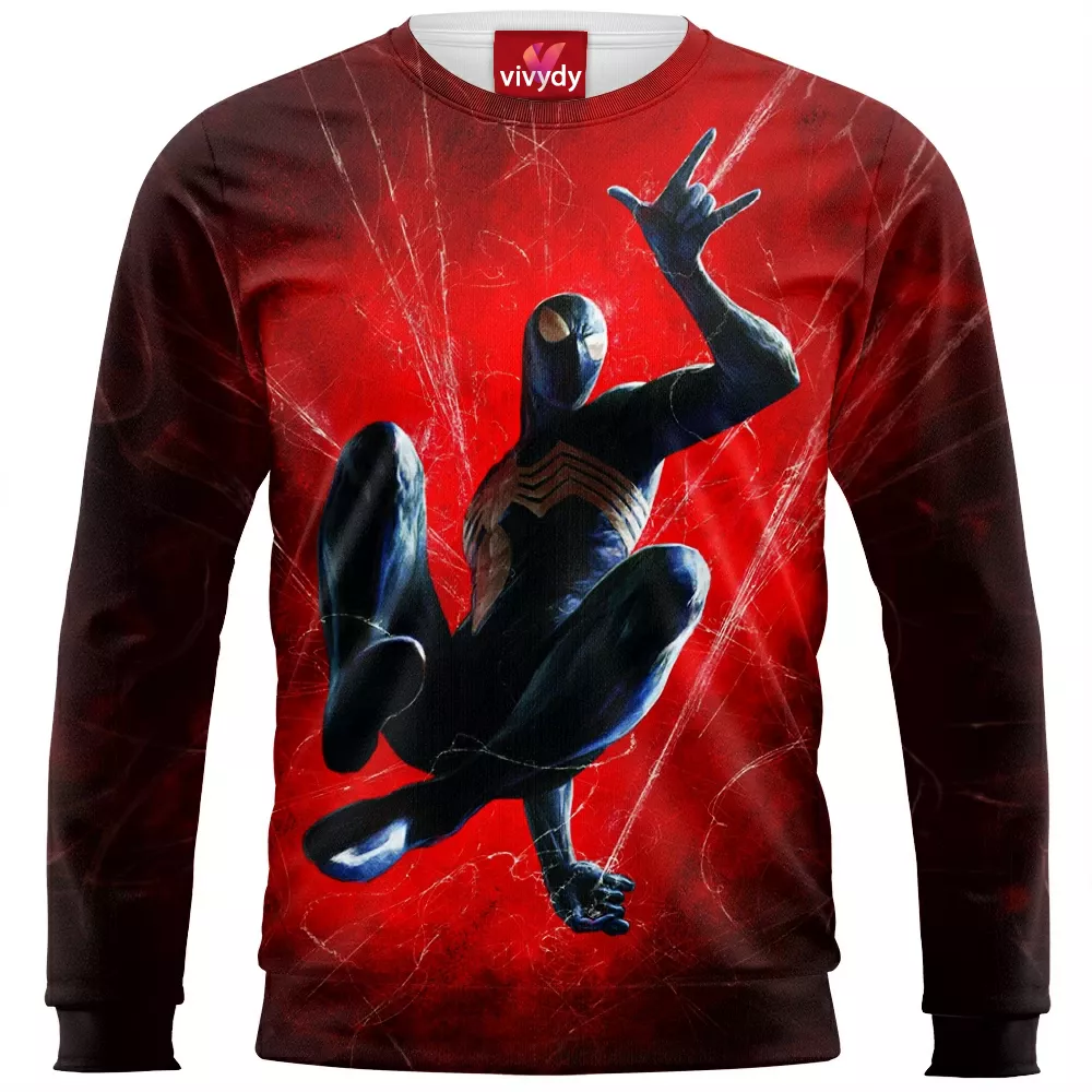 Black Spider-man Sweatshirt