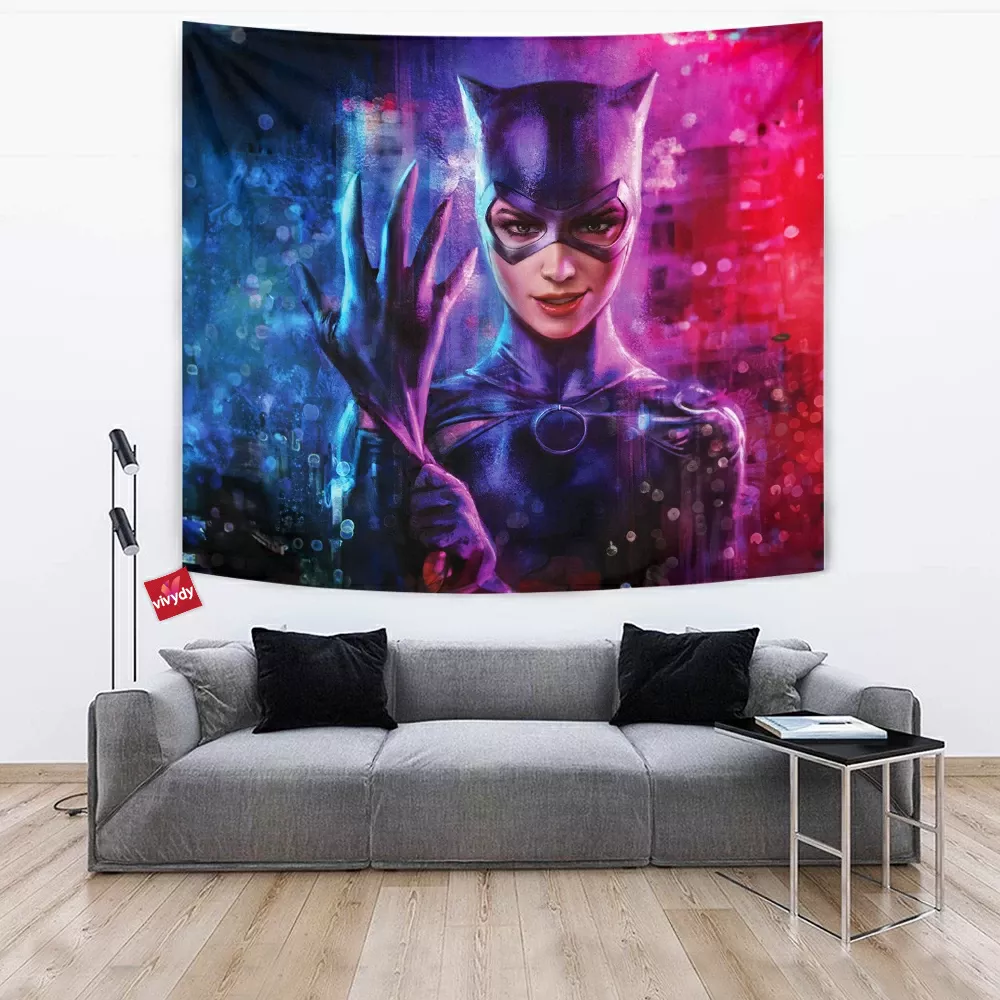 Catwoman Tapestry