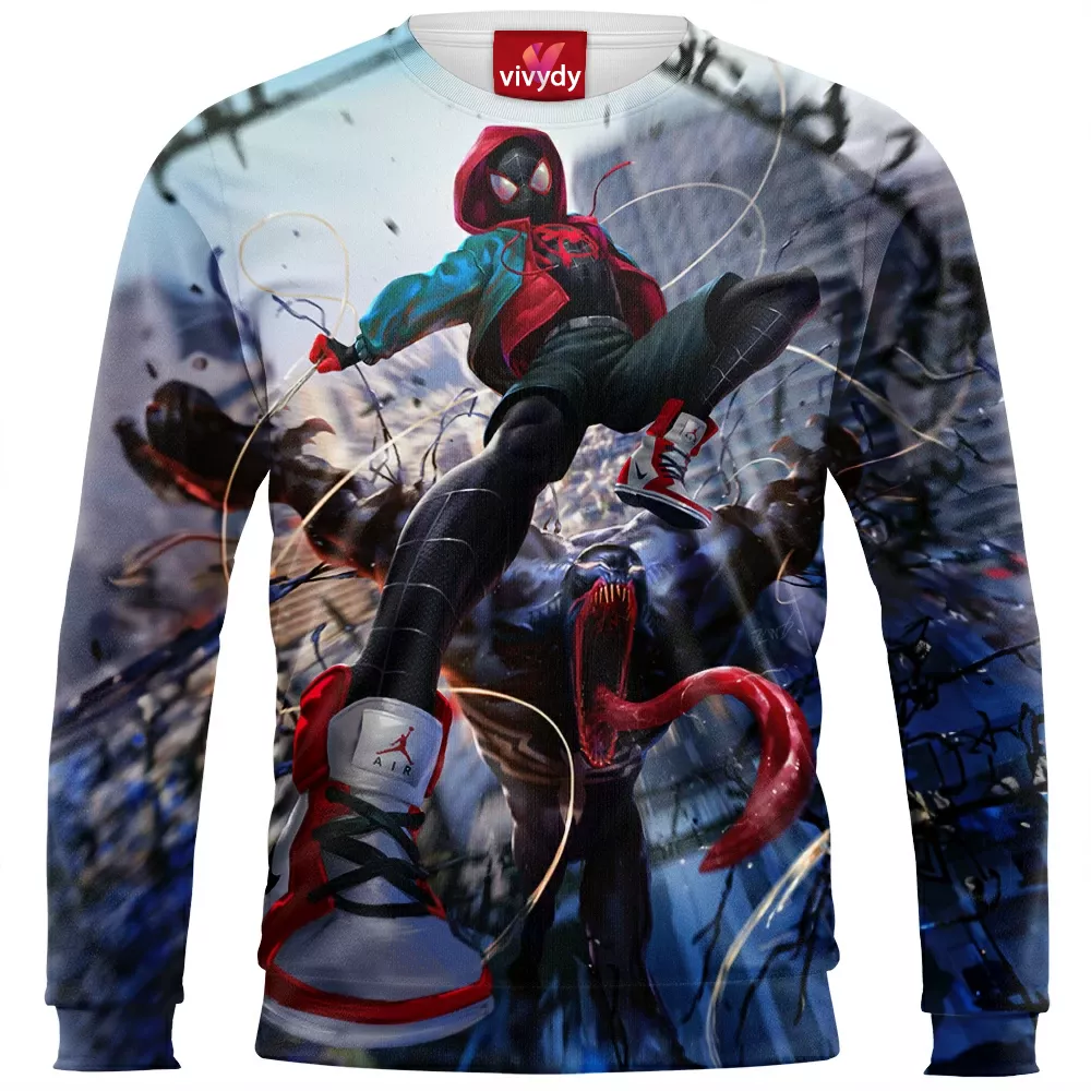 Miles Morales Venom Sweatshirt