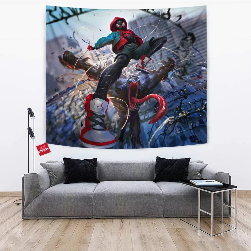 Miles Morales Venom Tapestry