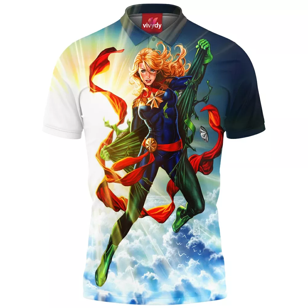 Captain Comic Polo Shirt