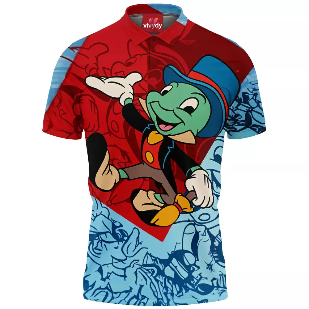 Jiminy Cricket Polo Shirt