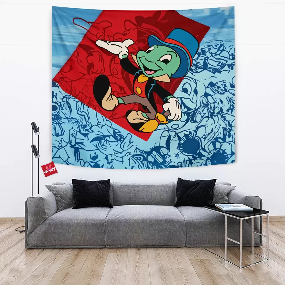 Jiminy Cricket Tapestry