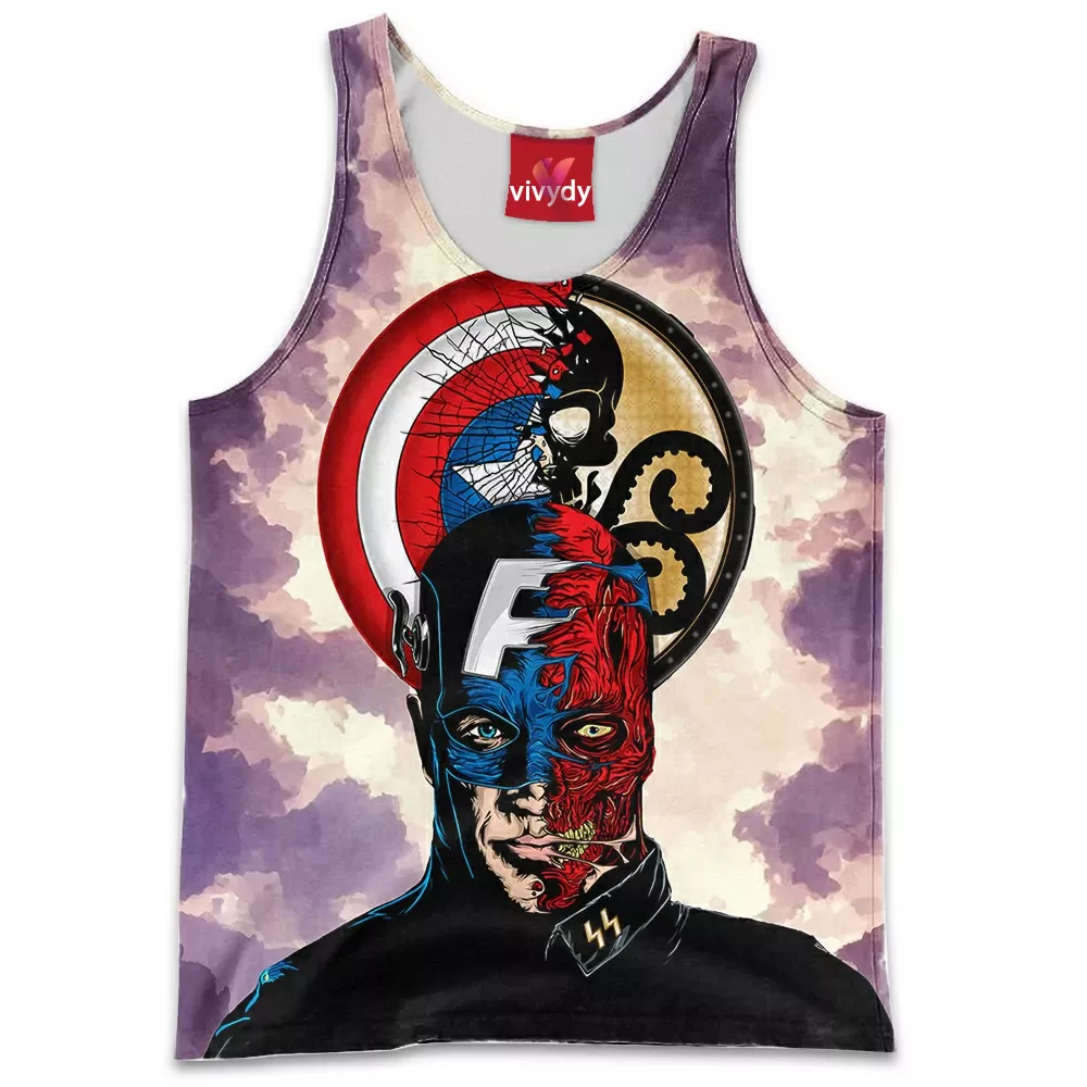 Captain America Red Skull Tank Top