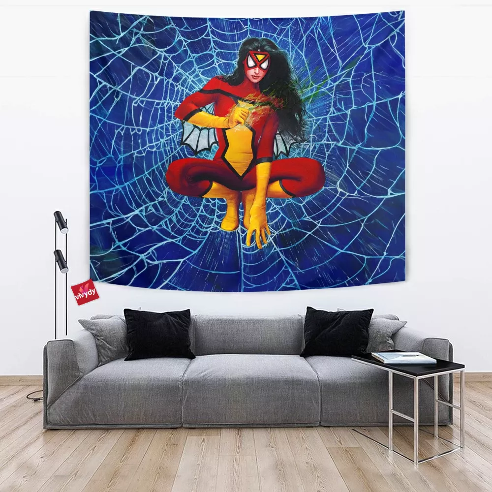 Spider-woman Tapestry