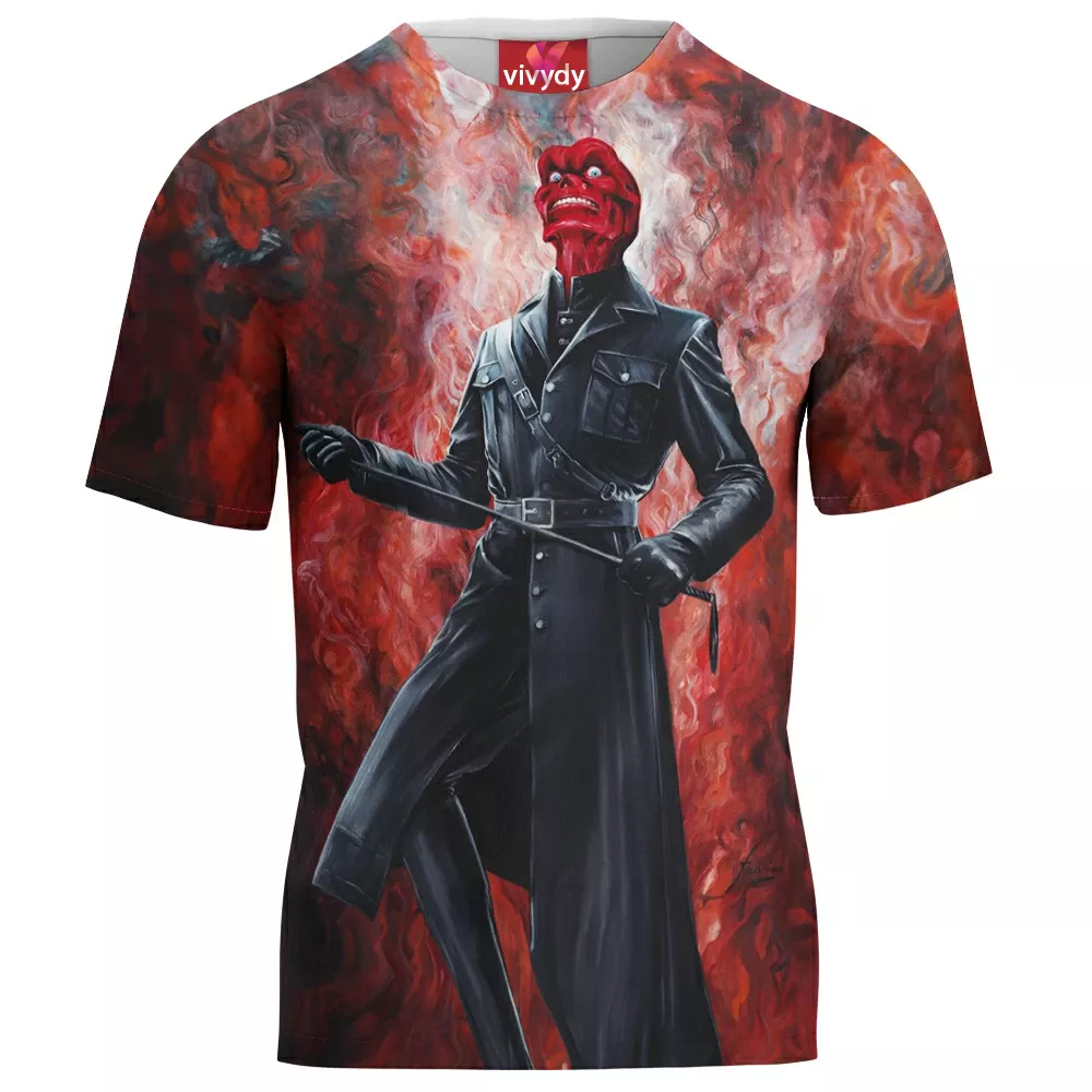 Red Skull Comic T-Shirt