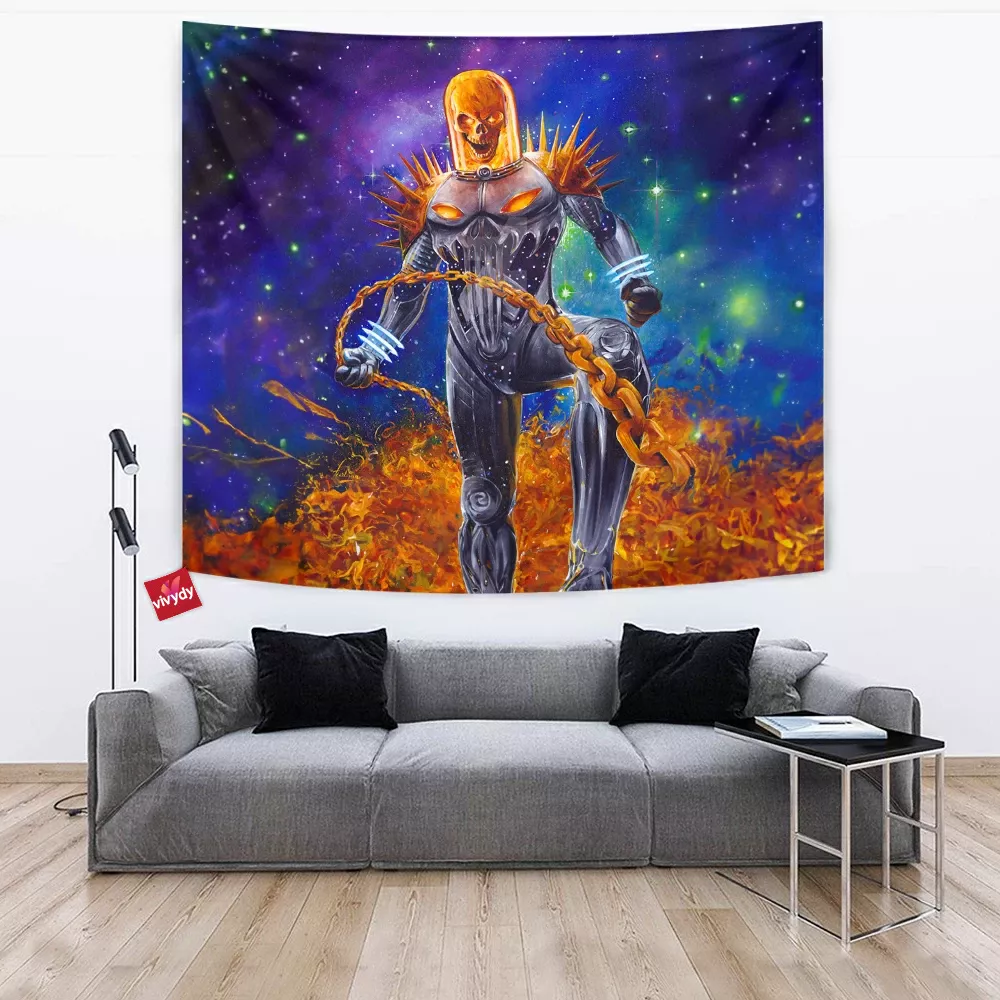 Cosmic Ghost Rider Tapestry