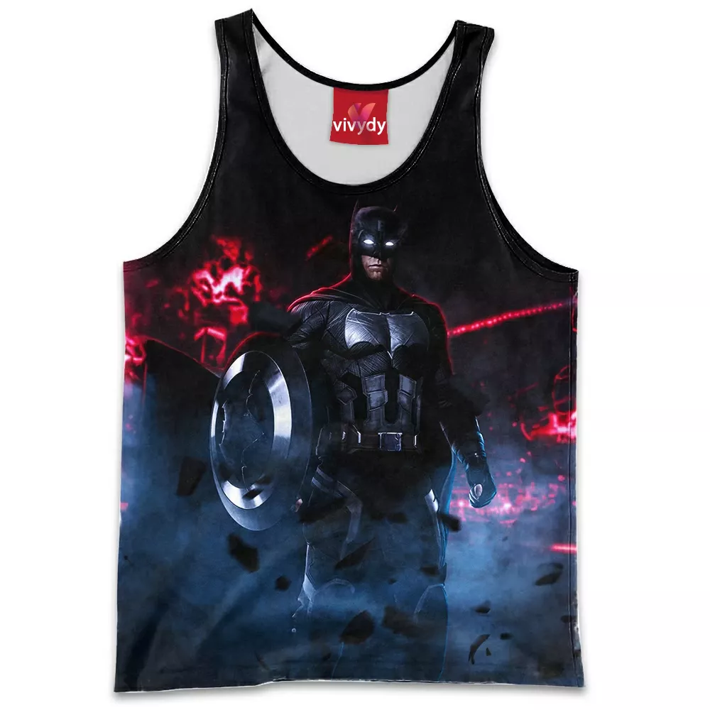 Captain America x Batman Tank Top