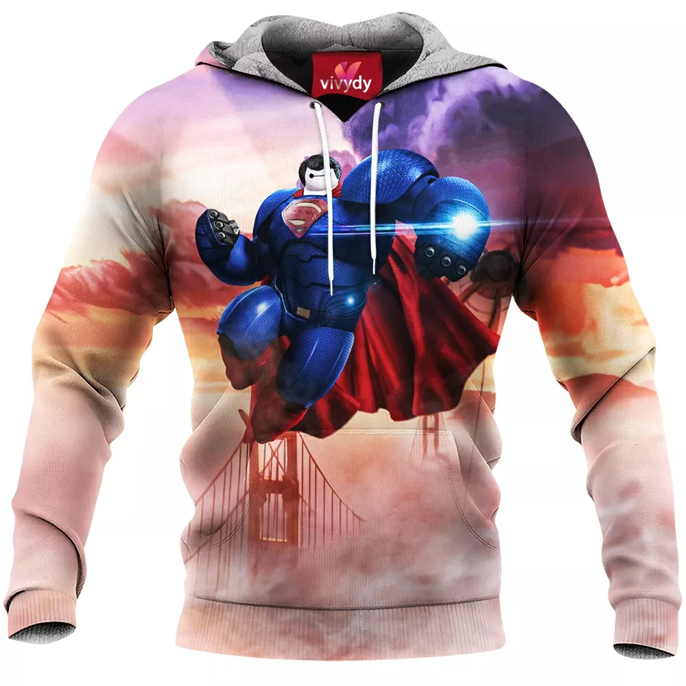 Baymax x Superman Hoodie