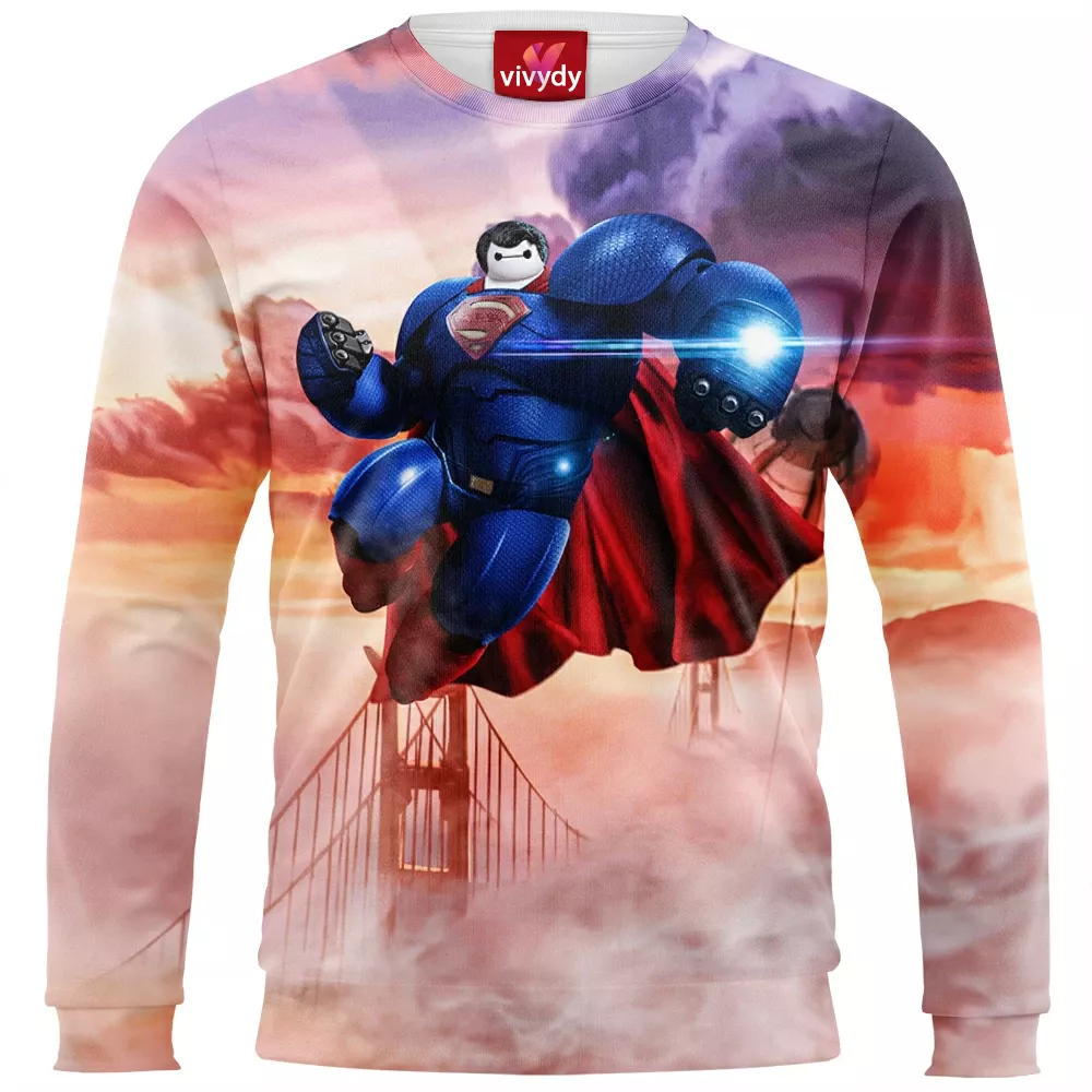 Baymax x Superman Sweatshirt