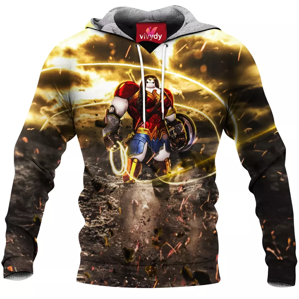 Baymax x Wonder Woman Hoodie