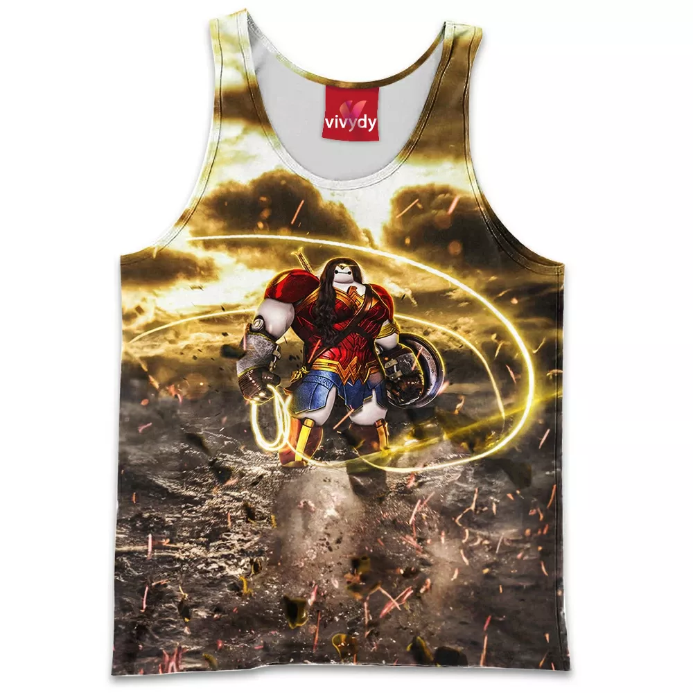 Baymax x Wonder Woman Tank Top